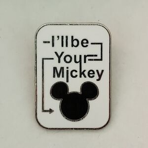Disney Pin Trading Mickey Mouse I'll Be Your Mickey Collection Pin